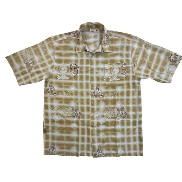 Vintage Southpole Shirt Mens Size L Hip Hop Fat Albert DJ Music Graphic - Picture 2 of 13